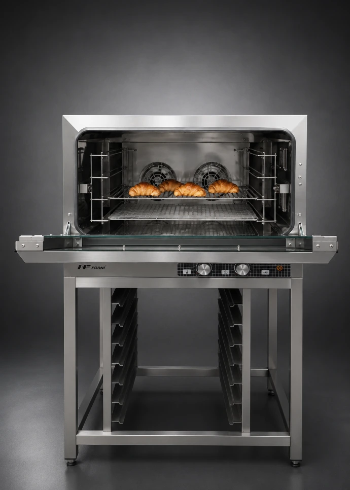 Helpan POWERSNACK DUAL LINE professional oven for pastry and foodservice applications