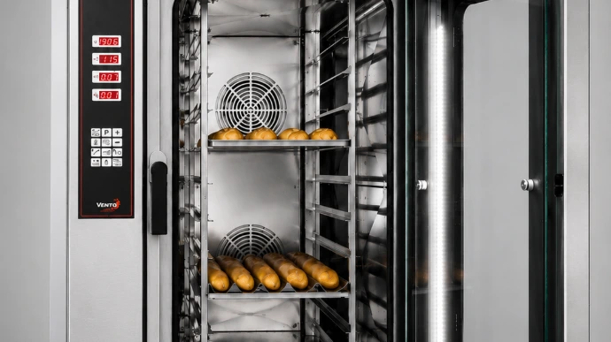 camera di cottura Forno professionale VENTO Helpan per panificazione